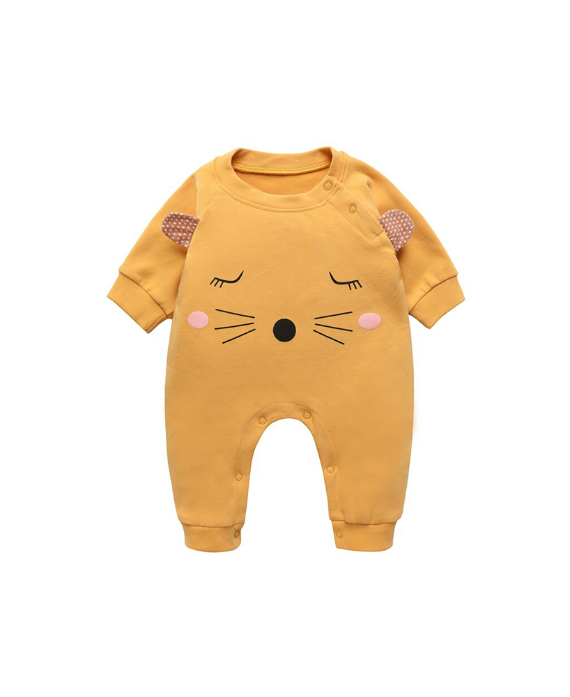 Baby Full Sleeves Sleepsuits Plush Baby