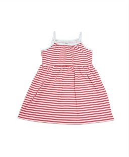 Indian cotton Peach Color Net Baby Frock Indian cotton Peach Color Net Baby Frock