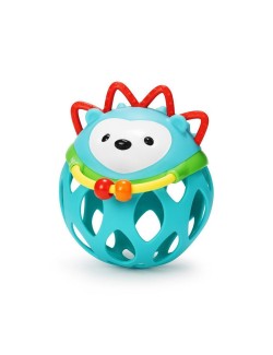 Play Toons Soft Toy White Blue  Indian Teal
