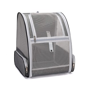 Lightweight Breathable Square Oxford Bubble Backpack Pet Carrier