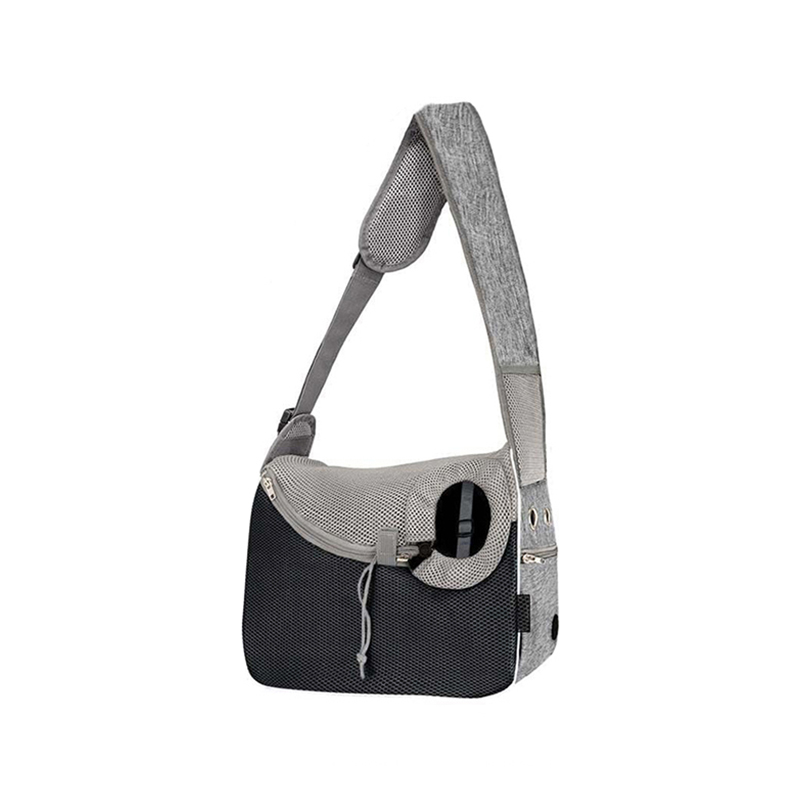 Dog Mesh Sling Carrier Backpack Travel Tote Bag