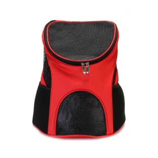 Outdoor Travel Pet Cat Carrier Backpack Breathable Eco-friendly Leather Nylon Casual Zipper Closure