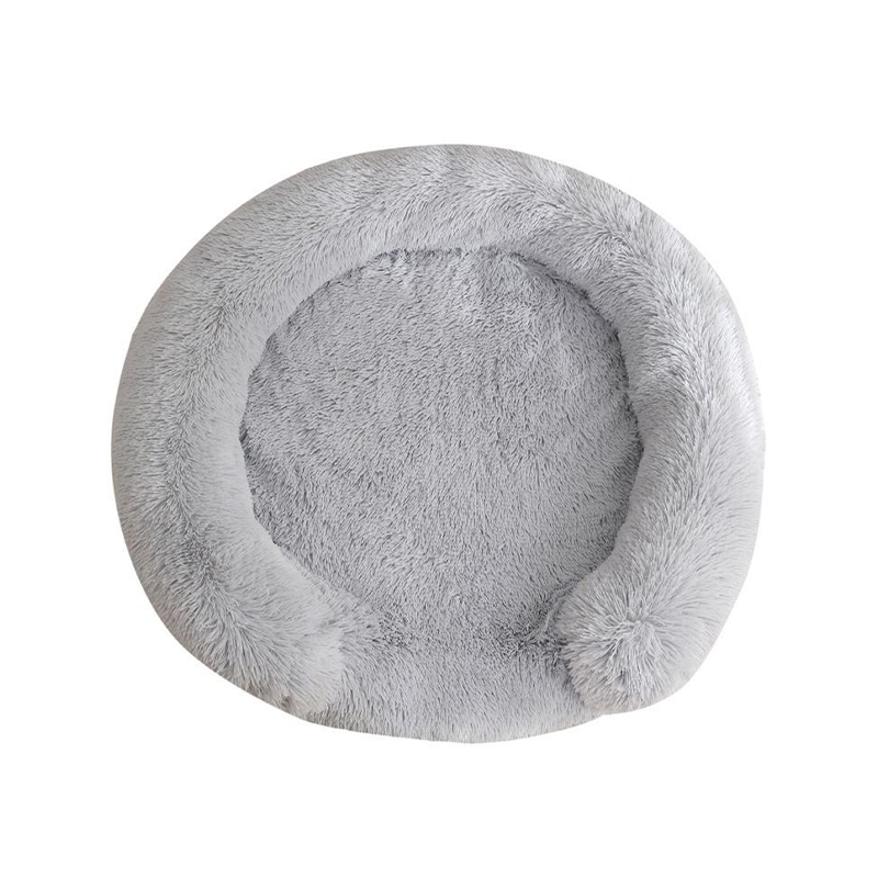Plush Round Warm Winter Pet Sofa Bed