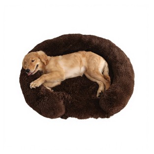 Plush Round Warm Winter Pet Sofa Bed