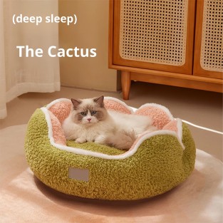 Winter Warm Solid Cat Nest Sleeping Pad Breathable Pet Dog Bed