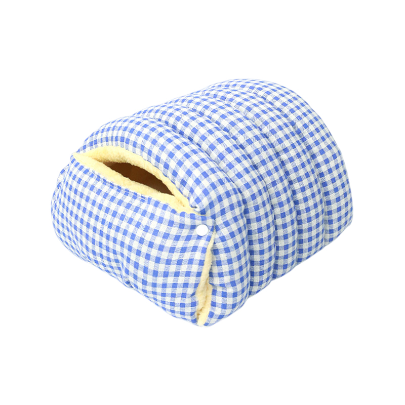 All-Season Plush Cozy Enclosed Cat Bed Machine Washable Ultra-Soft Pet Sofa