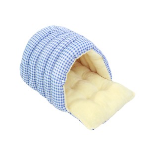 All-Season Plush Cozy Enclosed Cat Bed Machine Washable Ultra-Soft Pet Sofa