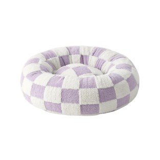 Washable Plush Donut Pet Bed