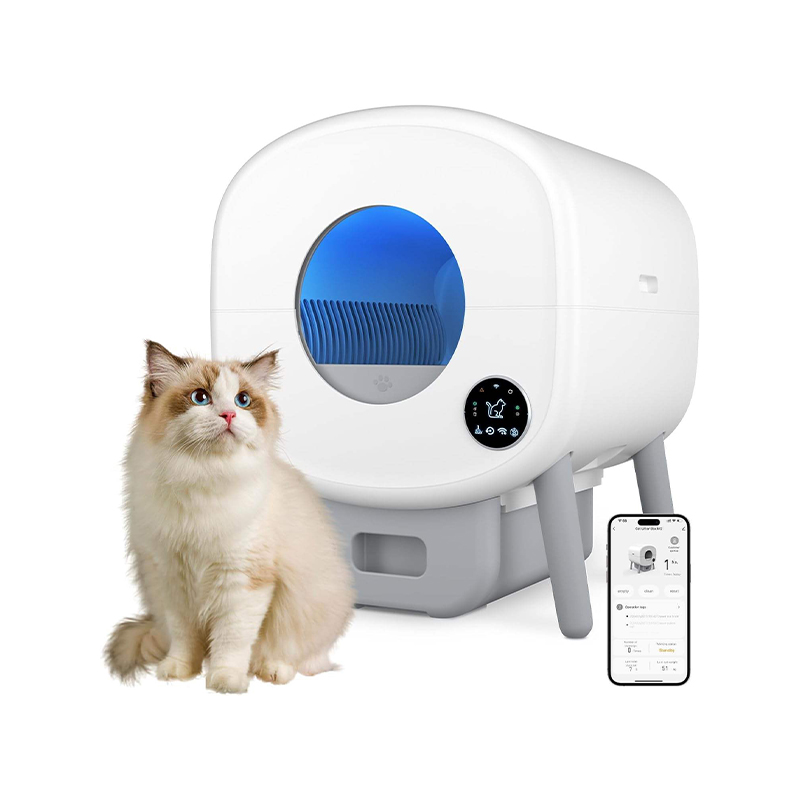 Smart Automatic Self-Cleaning Cat Litter Box Large Capacity Deodorizer Cat Toilet