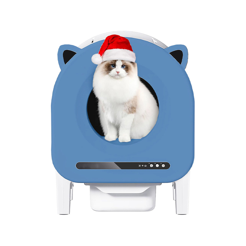 Automatic Self-Cleaning Cat Litter Box Triple Odor Control Quiet Operation Safety Sensor Cat Robot