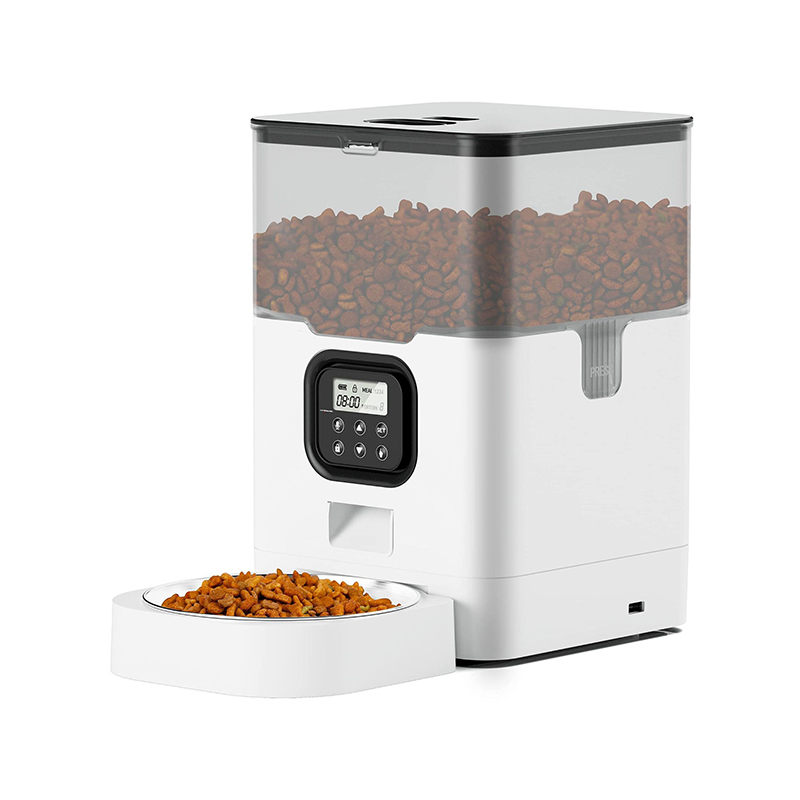 Smart Cat Dog Timed Feeder 4L/6L Automatic Pet Food Dispenser with Recording