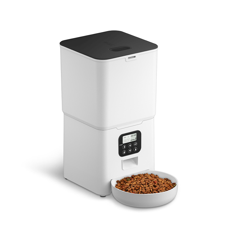 6L Intelligent Pet Dog Feeder Automatic Stainless Steel Bowl Timed Cat Food Dispenser