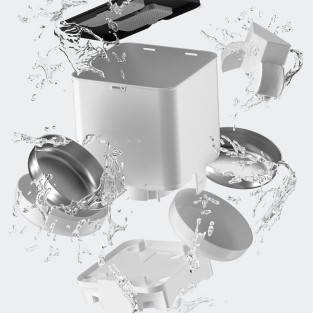 6L Intelligent Pet Dog Feeder Automatic Stainless Steel Bowl Timed Cat Food Dispenser