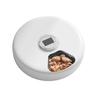 Automatic Pet Cat Bowl Feeder 6 Meals 1200ml Cordless with Ice Packs