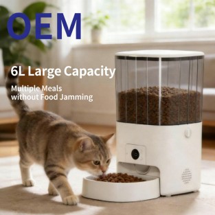 High-Capacity Automatic Pet Feeder – 2.4G/5G Wi-Fi and Bluetooth