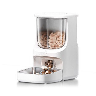 Smart Timed Quantified Dual-Compartment Pet Feeder