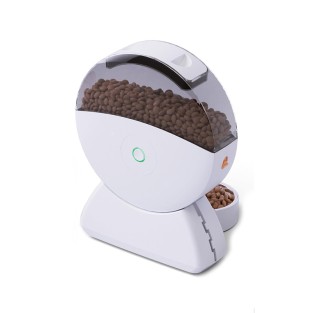 Automatic Rabbit Feeder Cage-Mounted Smart Timer with Visual Monitoring