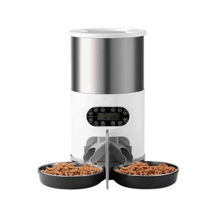Stainless Steel Automatic Pet Feeder Wireless App Control Cat Dog Food Dispenser