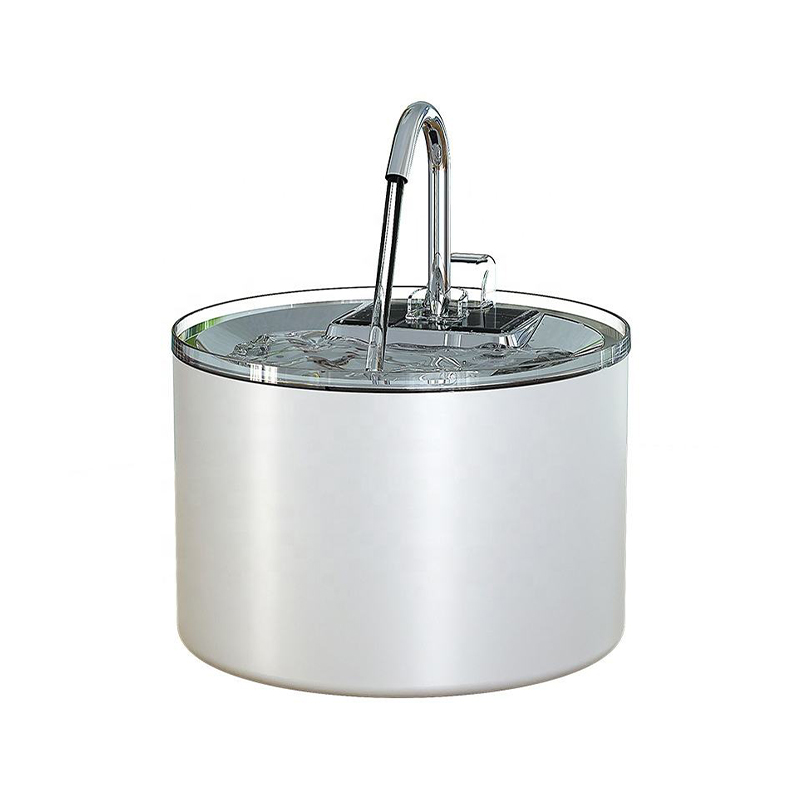 Ceramic Pet Water Dispenser Smart Recirculating Filtering for Cats and Dogs