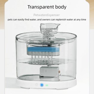 Smart Induction Pet Water Dispenser for Cats and Dogs