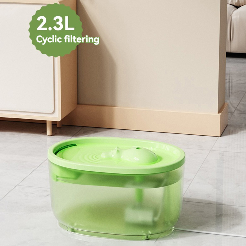 Innovative Design Indoor Silent Automatic Circulation Smart Pet Water Fountain