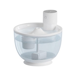 CE Certified Automatic Pet Water Fountain Wireless 2L Plastic Transparent Bowl Patent Suction Cup Anti-Slip Design