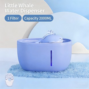 Ultra Quiet Automatic Pet Water Fountain with Circulating Filter